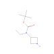 3-(N-Boc-ethylamino) Azetidine (CAS 929716-69-8) - chemical structure image