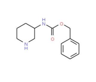 3-N-Cbz-amino-piperidine (CAS 31648-54-1) - chemical structure image