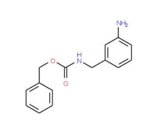3-N-Cbz-Aminomethylaniline (CAS 374554-26-4) - chemical structure image