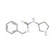 3-N-Cbz-aminopyrrolidine (CAS 115551-46-7) - chemical structure image