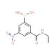 3-(N-Ethylaminocarbonyl)-5-nitrobenzeneboronic acid (CAS 871332-79-5) - chemical structure image