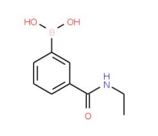 3-(N-Ethylaminocarbonyl)benzeneboronic acid (CAS 850567-21-4) - chemical structure image