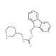 3-N-Fmoc-aminomethyl piperidine (CAS 672310-14-4) - chemical structure image