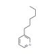 3-n-Hexylpyridine (CAS 6311-92-8) - chemical structure image