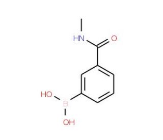 3-(N-Methylaminocarbonyl)benzeneboronic acid (CAS 832695-88-2) - chemical structure image