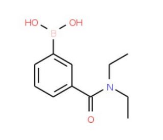 3-(N,N-Diethylaminocarbonyl)phenylboronic acid (CAS 237413-05-7) - chemical structure image
