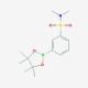 3-(N,N-Dimethylaminosulfonyl)phenylboronic acid pinacol ester (CAS 486422-05-3) - chemical structure image