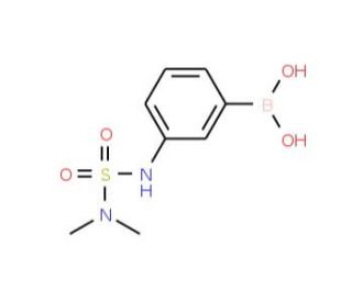 3-(N,N-Dimethylsulfamoylamino)phenylboronic acid (CAS 277295-50-8) - chemical structure image