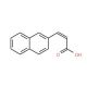 3-(Naphth-2-yl)acrylic acid (CAS 51557-26-7) - chemical structure image