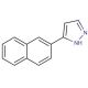3-(Naphth-2-yl)pyrazole - chemical structure image
