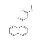 3-Naphthalen-1-yl-3-oxo-propionic acid methyl ester - chemical structure image