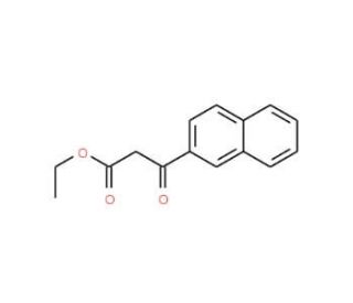 3-Naphthalen-2-yl-3-oxo-propionic acid ethyl ester - chemical structure image