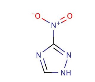 3-Nitro-1,2,4-triazole (CAS 24807-55-4) - chemical structure image