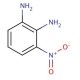 3-Nitro-1,2-phenylenediamine (CAS 3694-52-8) - chemical structure image