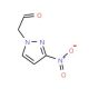 (3-Nitro-1H-pyrazol-1-yl)acetaldehyde - chemical structure image