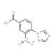 3-nitro-4-(1H-1,2,4-triazol-1-yl)benzoic acid - chemical structure image