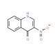 3-Nitro-4-hydroxyquinoline (CAS 50332-66-6) - chemical structure image