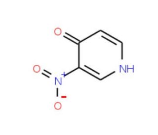 3-Nitro-4-pyridone (CAS 15590-90-6) - chemical structure image