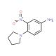 3-Nitro-4-(pyrrolidin-1-yl)aniline - chemical structure image