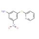 3-Nitro-5-(pyridin-2-ylsulfanyl)-phenylamine - chemical structure image