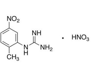 3-Nitro-6-methylphenylguanidine Nitrate (CAS 152460-08-7) - chemical structure image