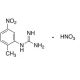 3-Nitro-6-methylphenylguanidine Nitrate (CAS 152460-08-7) - chemical structure image