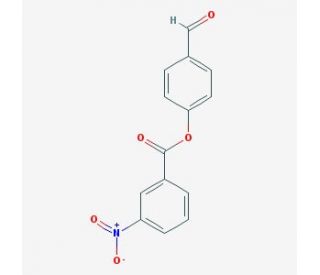 3-Nitro-benzoic acid 4-formyl-phenyl ester (CAS 359644-57-8) - chemical structure image