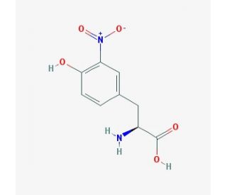 3-Nitro-L-tyrosine (CAS 621-44-3) - chemical structure image