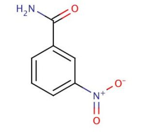 3-Nitrobenzamide (CAS 645-09-0) - chemical structure image