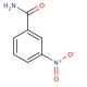3-Nitrobenzamide (CAS 645-09-0) - chemical structure image
