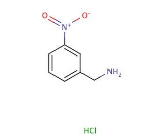 3-Nitrobenzylamine hydrochloride (CAS 26177-43-5) - chemical structure image