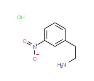 3-Nitrophenethylamine hydrochloride (CAS 19008-62-9) - chemical structure image