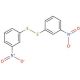 3-Nitrophenyl disulfide (CAS 537-91-7) - chemical structure image
