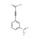 (3-Nitrophenyl)-propynoic acid (CAS 4996-15-0) - chemical structure image