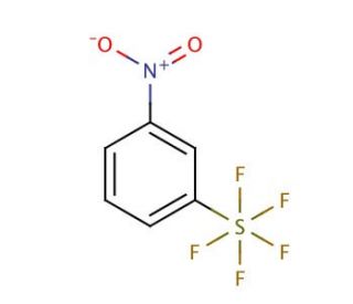 3-Nitrophenylsulfur pentafluoride (CAS 2613-26-5) - chemical structure image