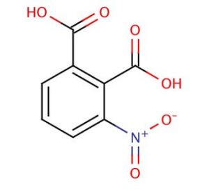 3-Nitrophthalic Acid (CAS 603-11-2) - chemical structure image
