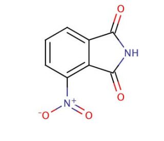 3-Nitrophthalimide (CAS 603-62-3) - chemical structure image