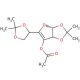 3-O-Acetyl-1,2:5,6-di-O-isopropylidene-α-D-erythrohexofuranen-(3)-ose (CAS 14686-88-5) - chemical structure image