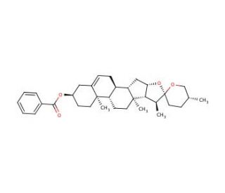 3-O-Benzoyl Diosgenine - chemical structure image