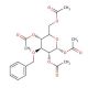 3-O-Benzyl-1,2,4,6-tetra-O-acetyl-α-D-mannopyranose (CAS 65827-58-9) - chemical structure image