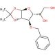 3-O-Benzyl-1,2-O-isopropylidene-α-D-glucofuranose (CAS 22529-61-9) - chemical structure image