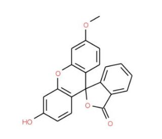 3-O-Methylfluorescein (CAS 65144-30-1) - chemical structure image