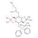 3-O-(TBDPS)-6-O-(D,L-1-Ethoxyethyl)-1,2:4,5-bis-O-(1-methylethylidene)-D,L-myo-inositol - chemical structure image