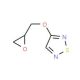 3-(oxiran-2-ylmethoxy)-1,2,5-thiadiazole - chemical structure image