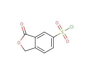 3-oxo-1,3-dihydro-2-benzofuran-5-sulfonyl chloride - chemical structure image