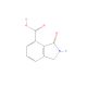 3-Oxo-2,3-dihydro-1H-isoindole-4-carboxylic acid (CAS 935269-27-5) - chemical structure image