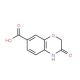 3-oxo-3,4-dihydro-2H-1,4-benzoxazine-7-carboxylic acid (CAS 214848-62-1) - chemical structure image