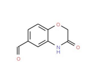 3-Oxo-3,4-dihydro-2H-benzo[1,4]oxazine-6-carbaldehyde (CAS 200195-15-9) - chemical structure image