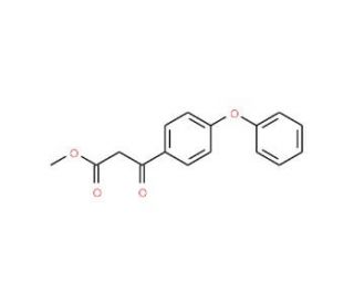 3-Oxo-3-(4-phenoxy-phenyl)-propionic acid methyl ester (CAS 85778-54-7) - chemical structure image
