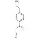 3-Oxo-3-(4-propyl-phenyl)-propionitrile (CAS 199102-69-7) - chemical structure image